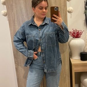 Cotton on denim shirt